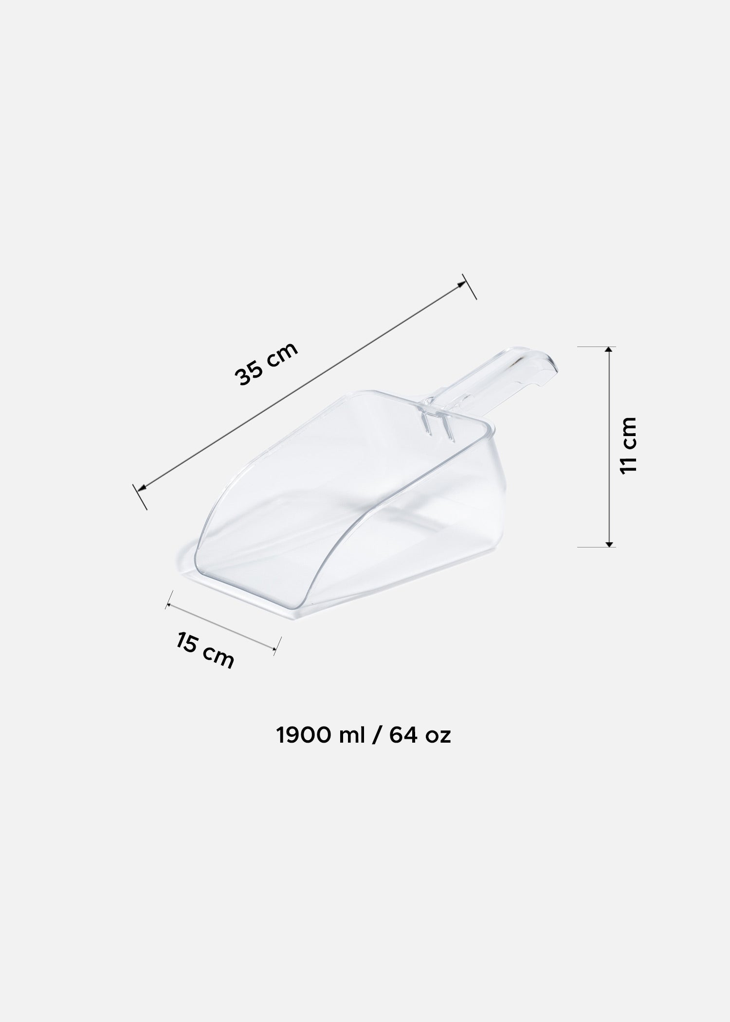 regla cucharon hielo maha