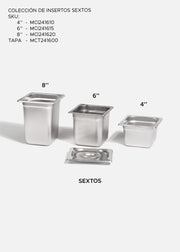 compra inserto de acero inoxidable maha