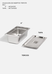 compra insertos de acero inoxidable maha