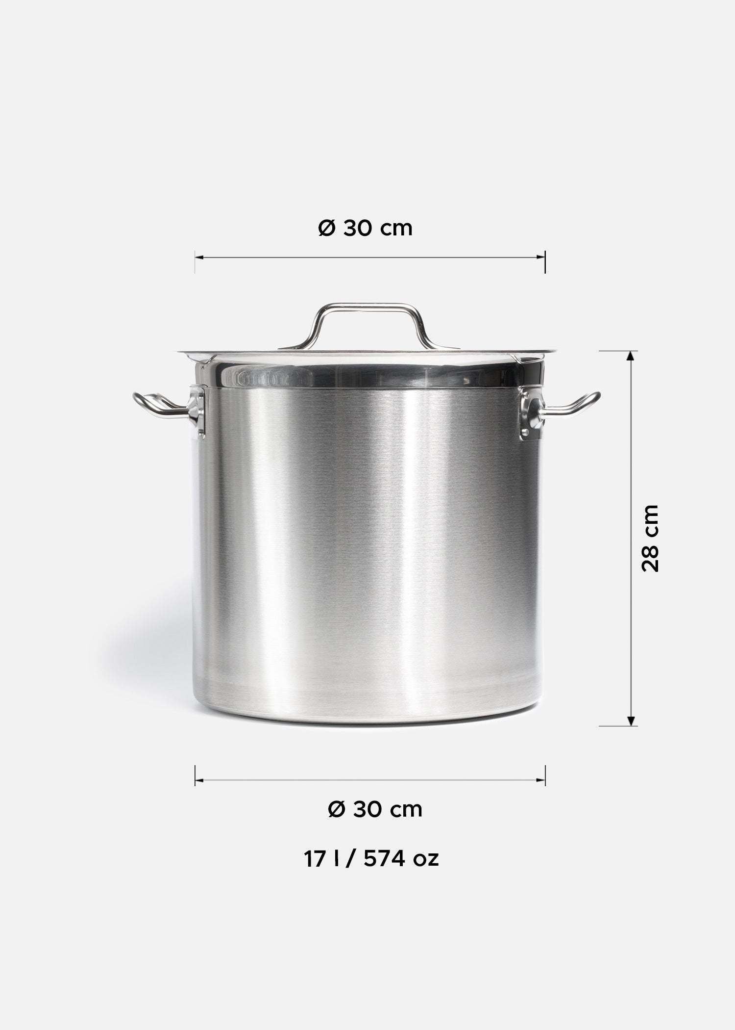 tamaño olla tapa maha