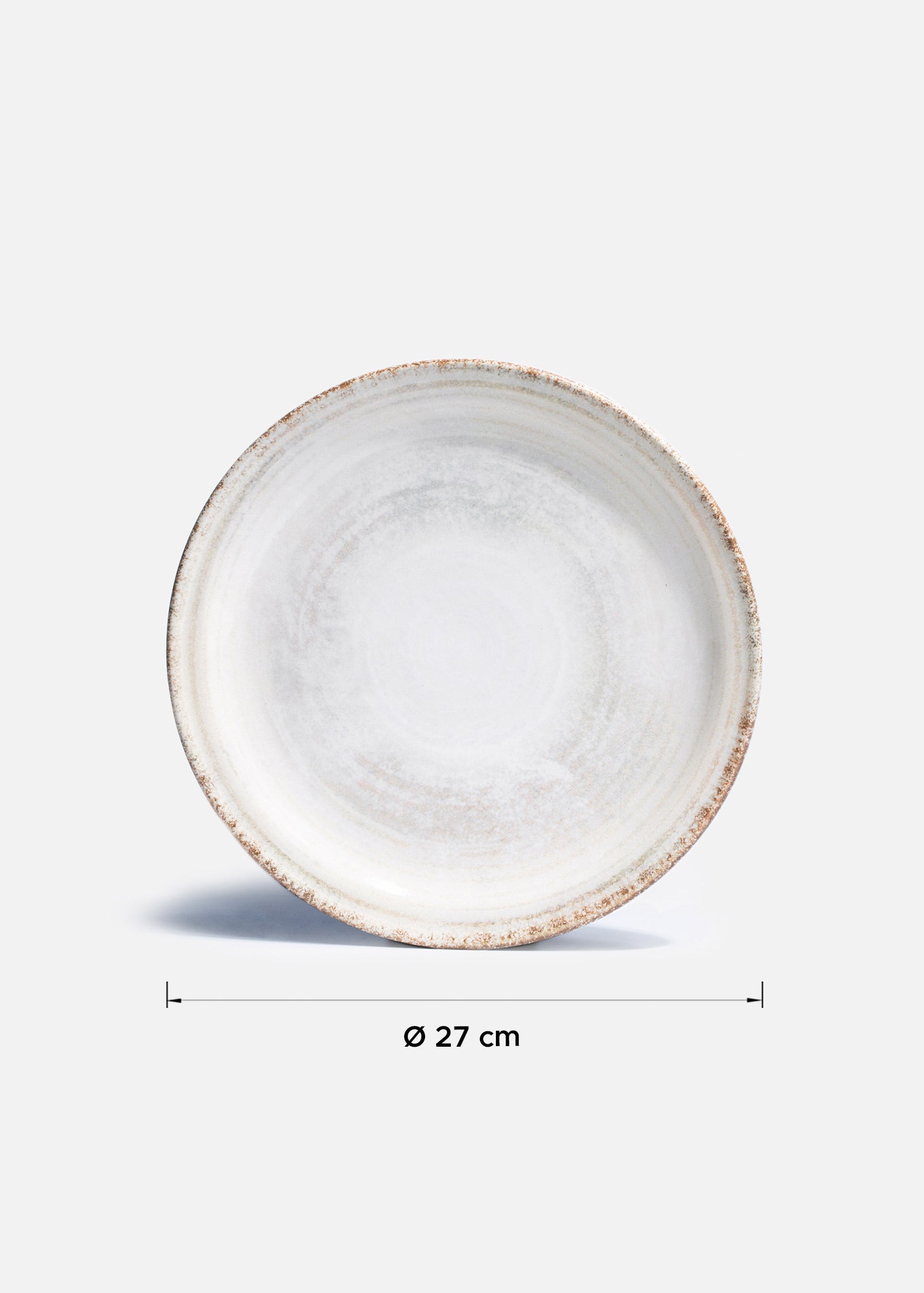 tamaño plato ceramica maha