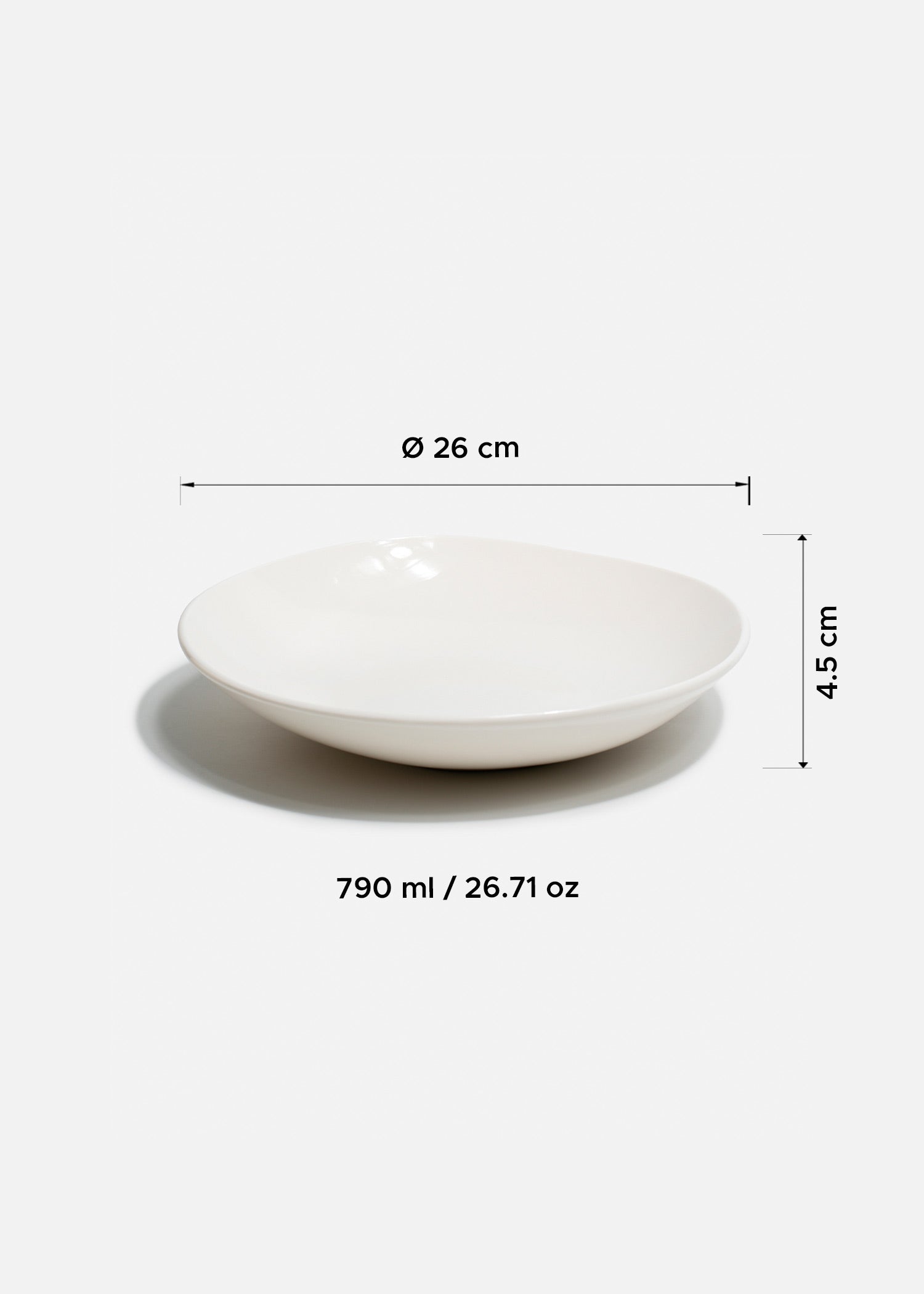 tamaño plato trinche porcelana maha