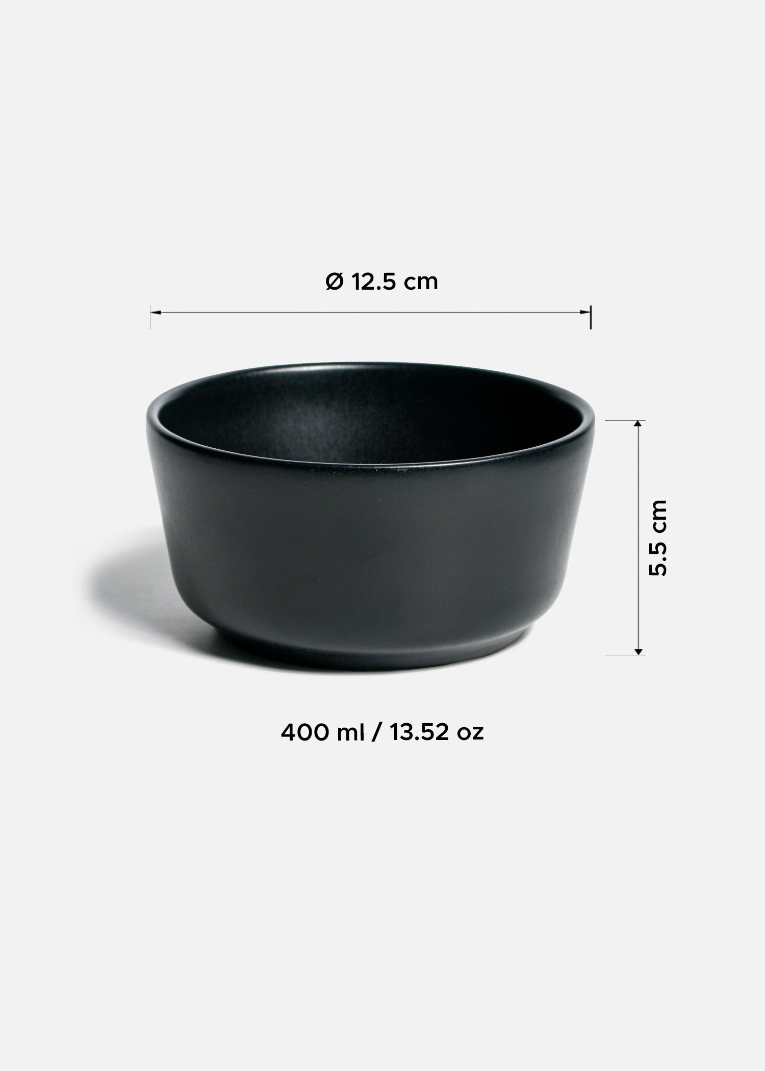 tamaño platos ceramica negro maha