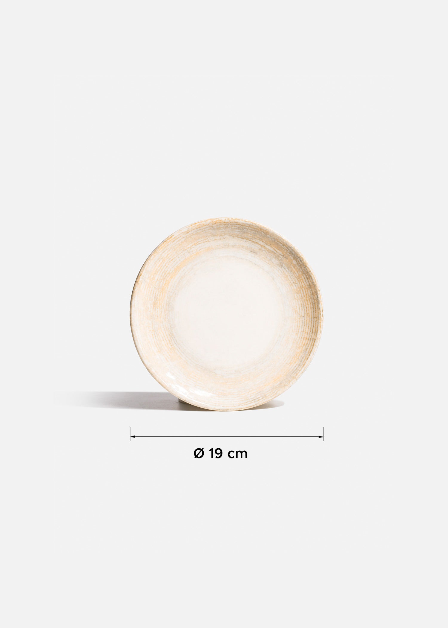 tamaño platos porcelana beige maha