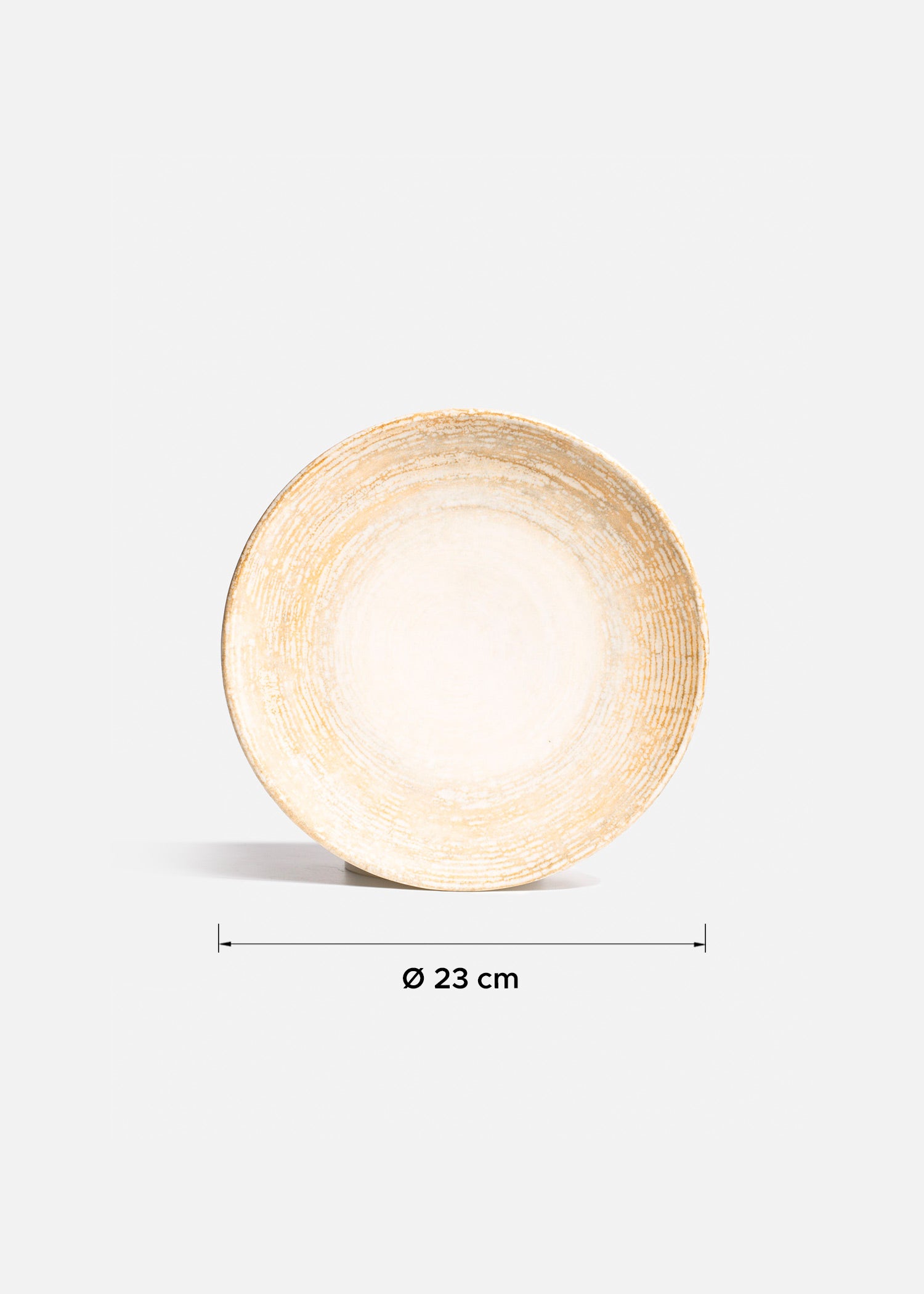 tamaño platos porcelana beige maha