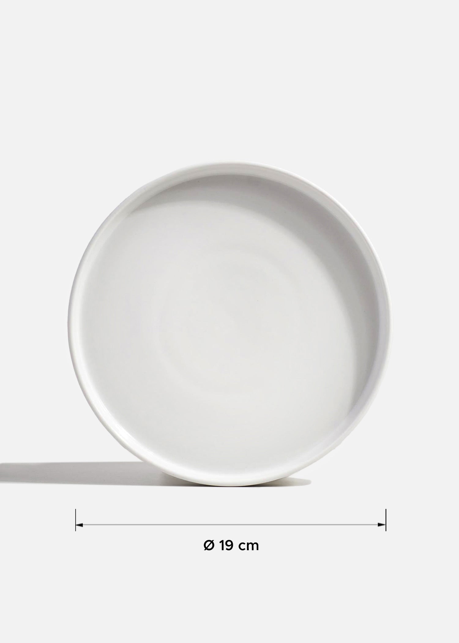 tamaño platos porcelana blanco maha