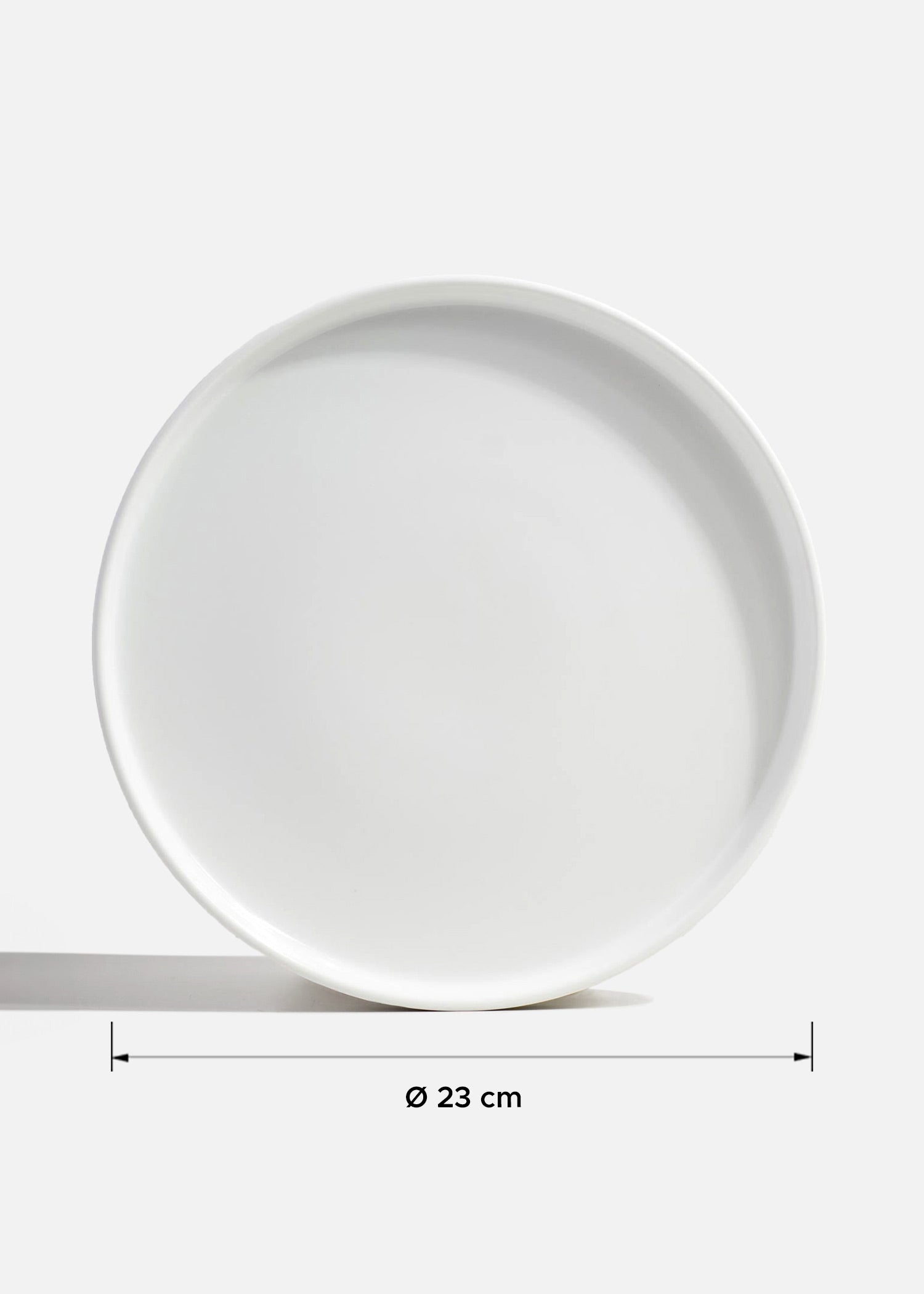 tamaño platos porcelana blanco maha