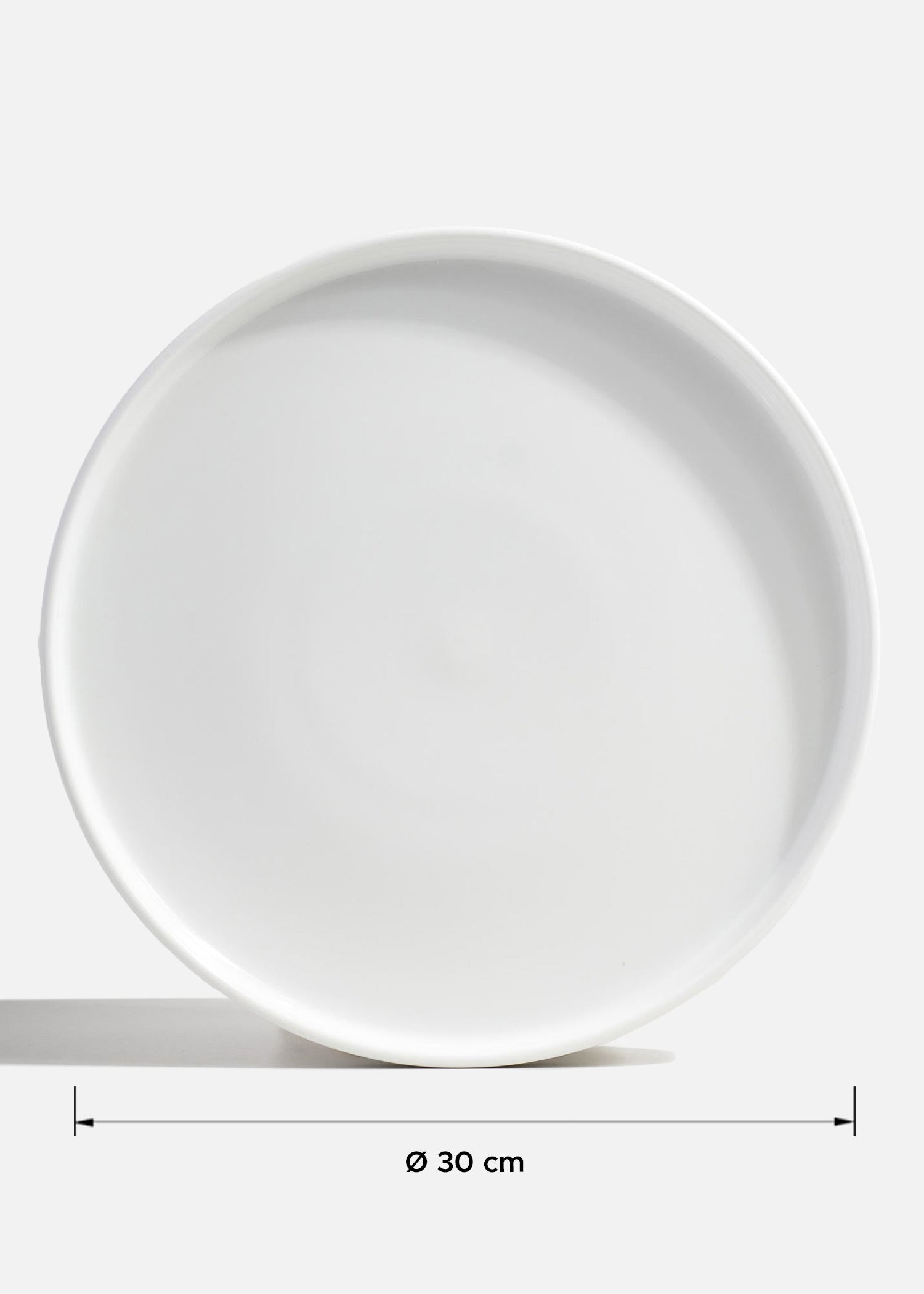 tamaño platos porcelana blanco maha