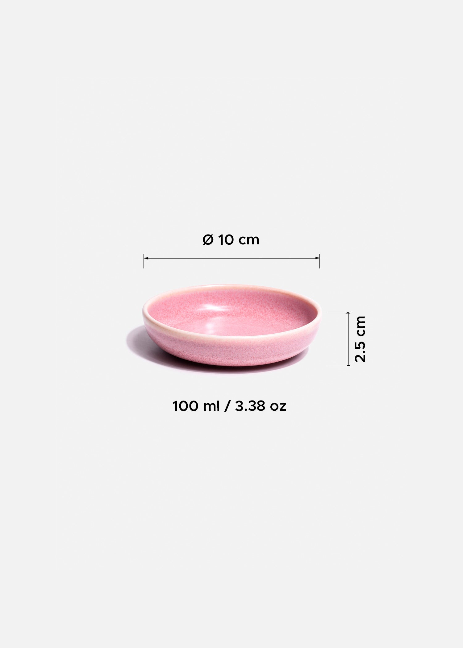 tamaño platos porcelana rosa maha