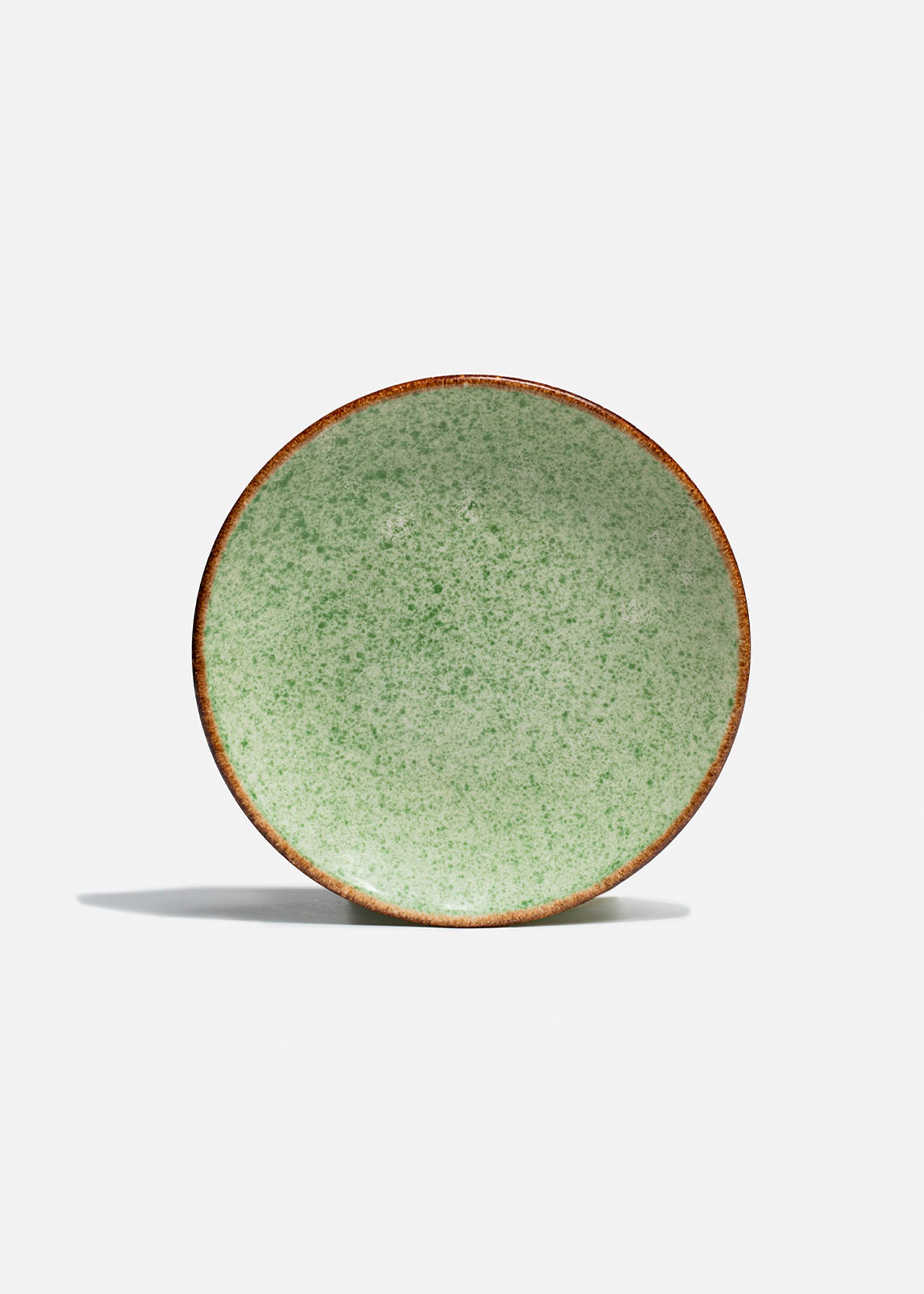 Platos de porcelana verde Midnight