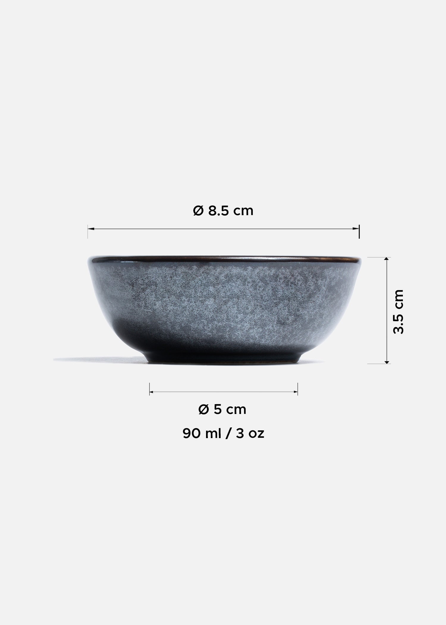 tamaño ramekin metalico maha