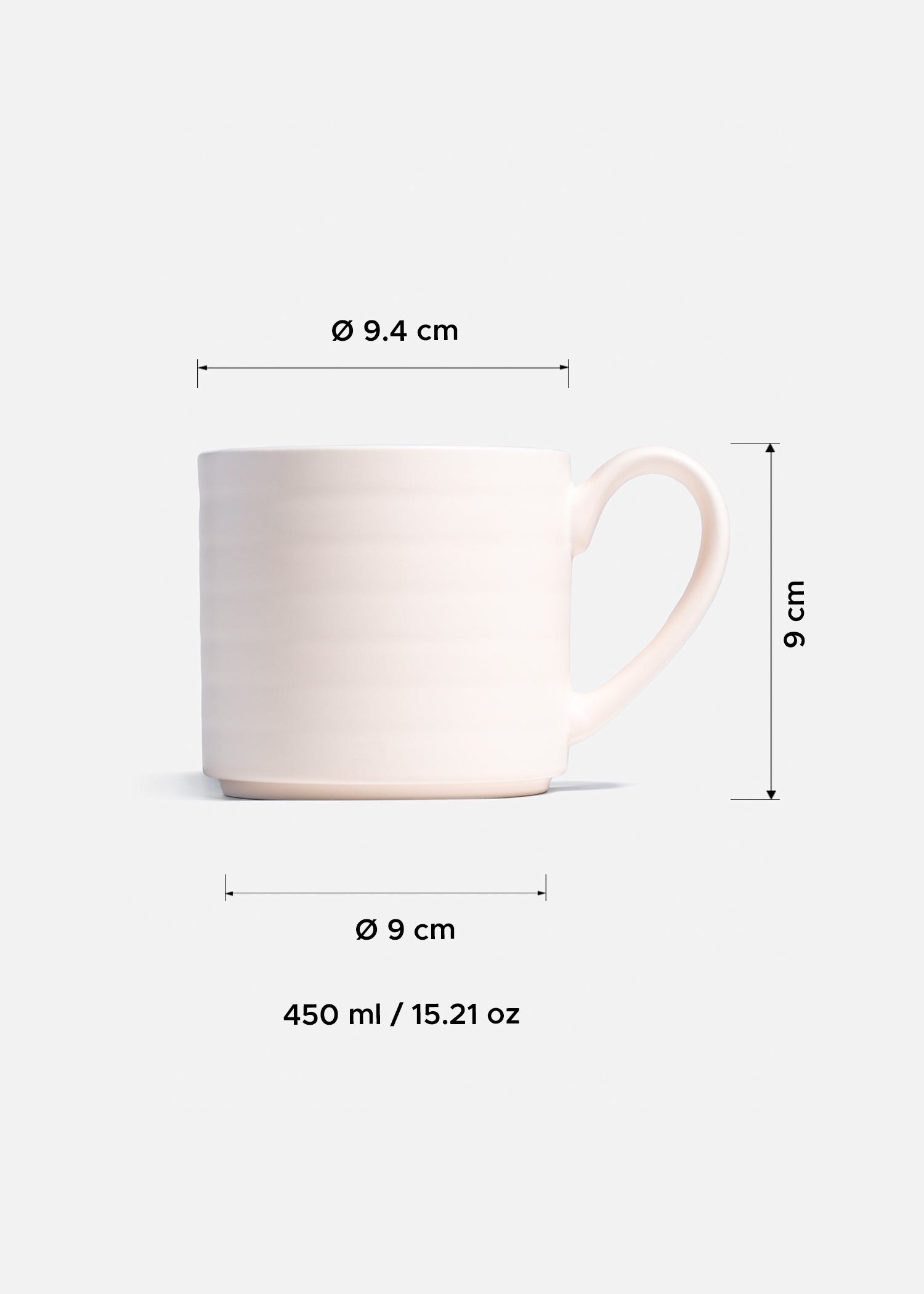 tamaño taza ceramica blanco maha