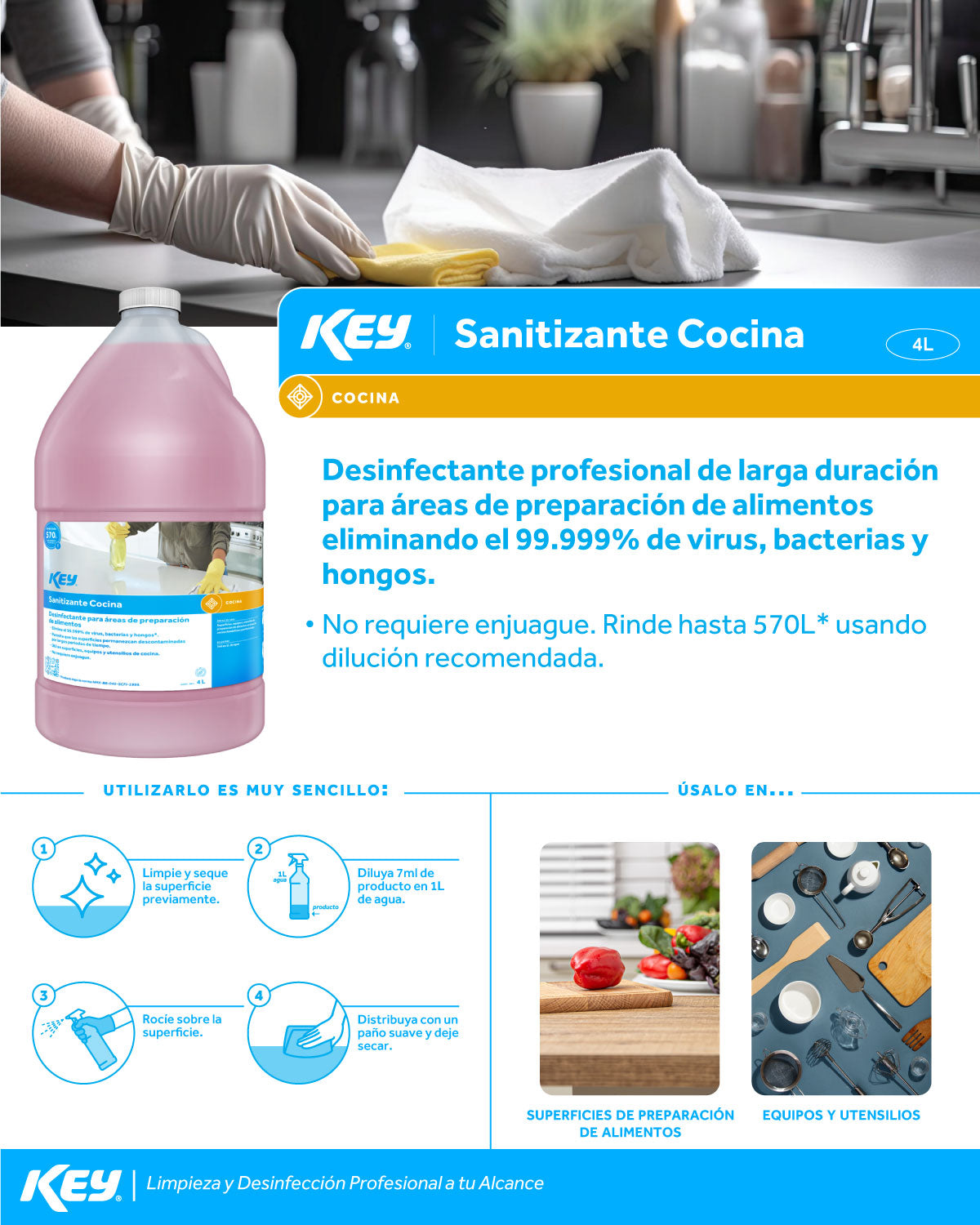 Desinfectante y aromatizante image