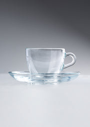 precio set taza espresso vidrio maha