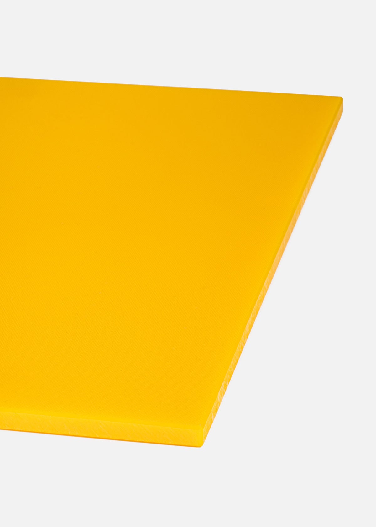 Tabla de corte amarilla de 12.7 mm para food service