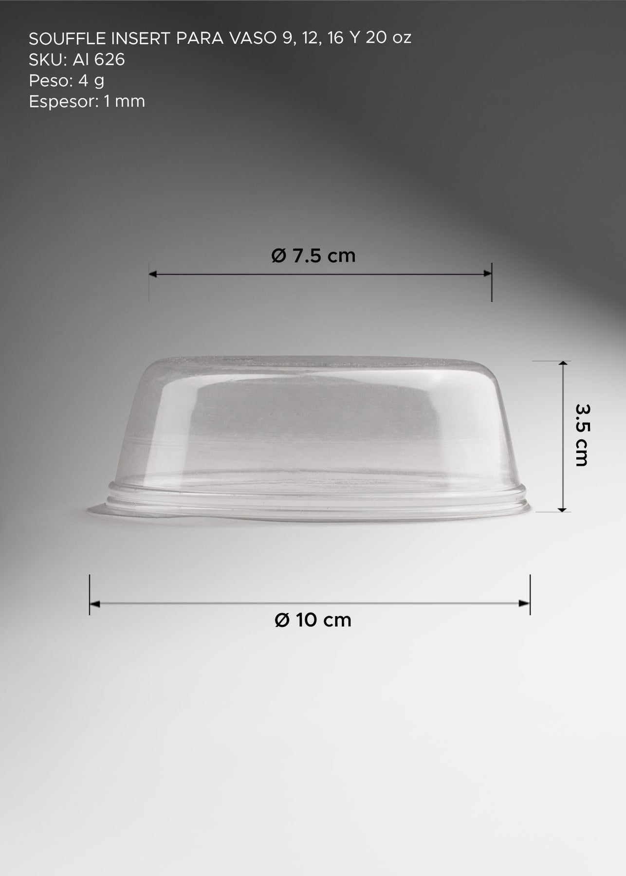 precio tapa desechable maha