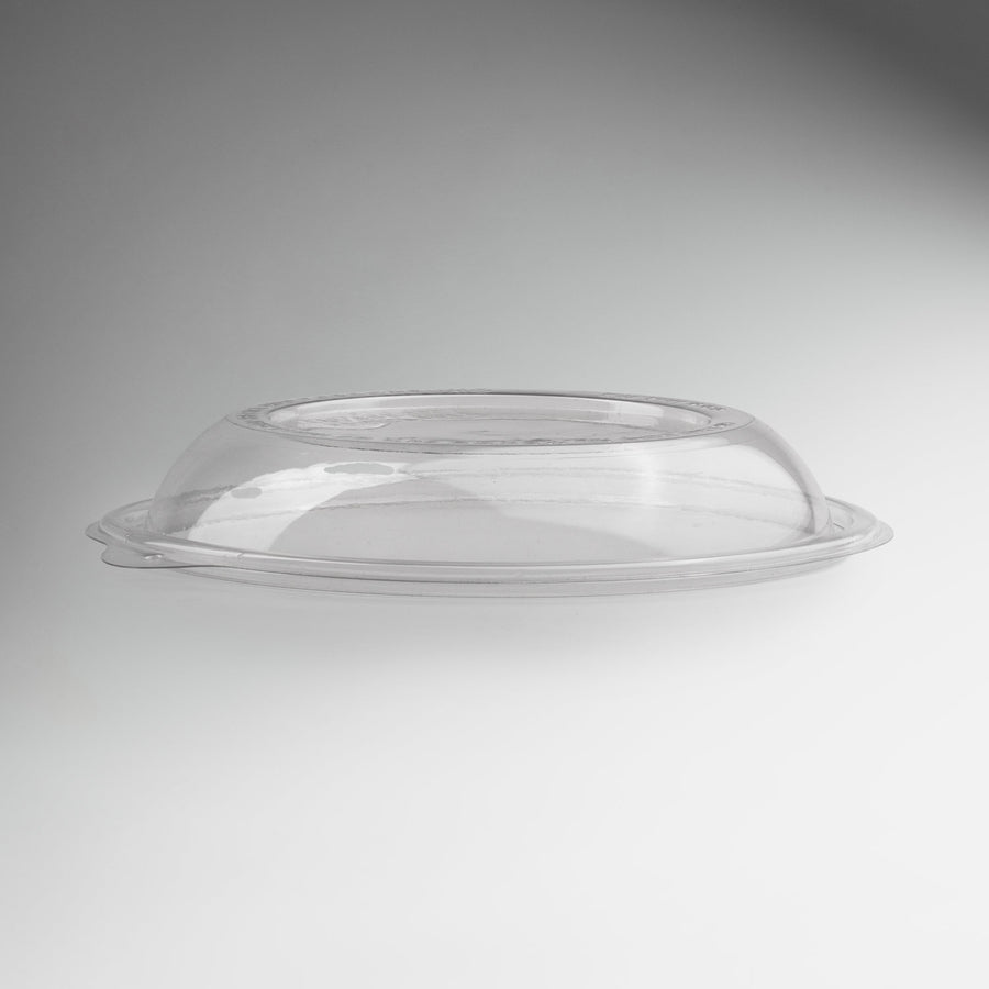 Tapa de plástico (PET) transparente para bowl de ensalada de 24, 32 y 48 oz