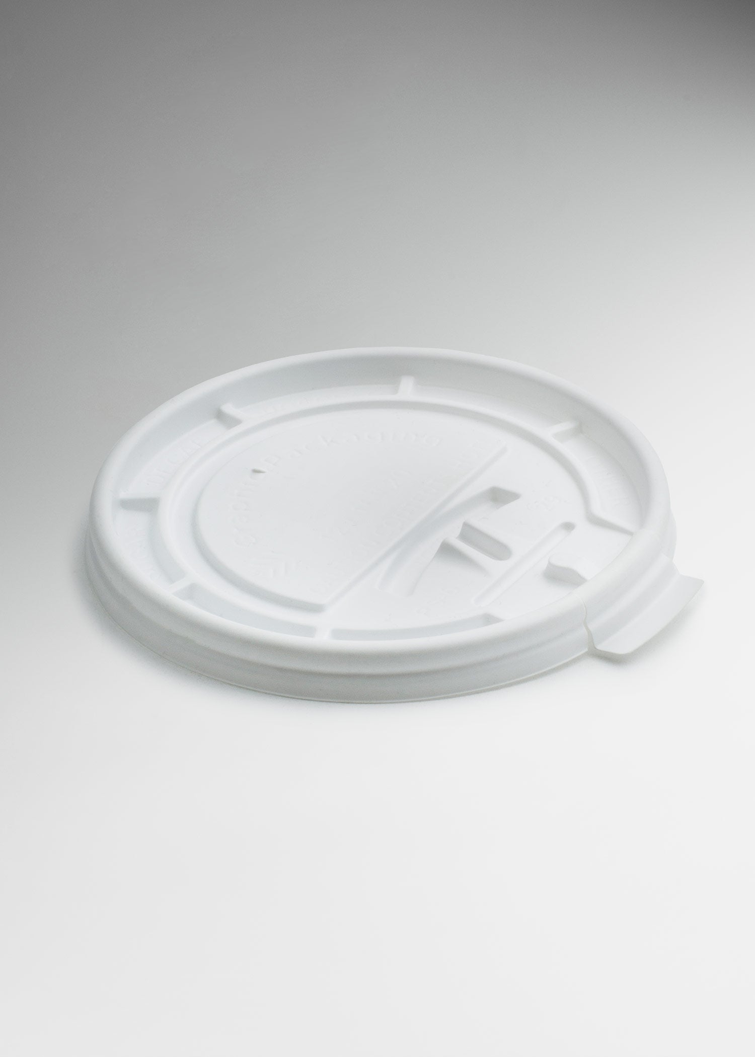 Tapas de plástico domo para vaso de papel Arc 10,12,16, 20 oz