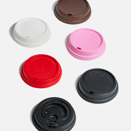 Tapas de plástico domo para vaso de papel Arc 10,12,16, 20 oz