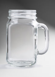 Tarro de vidrio transparente Drinking Jar 487 ml — imagen de producto