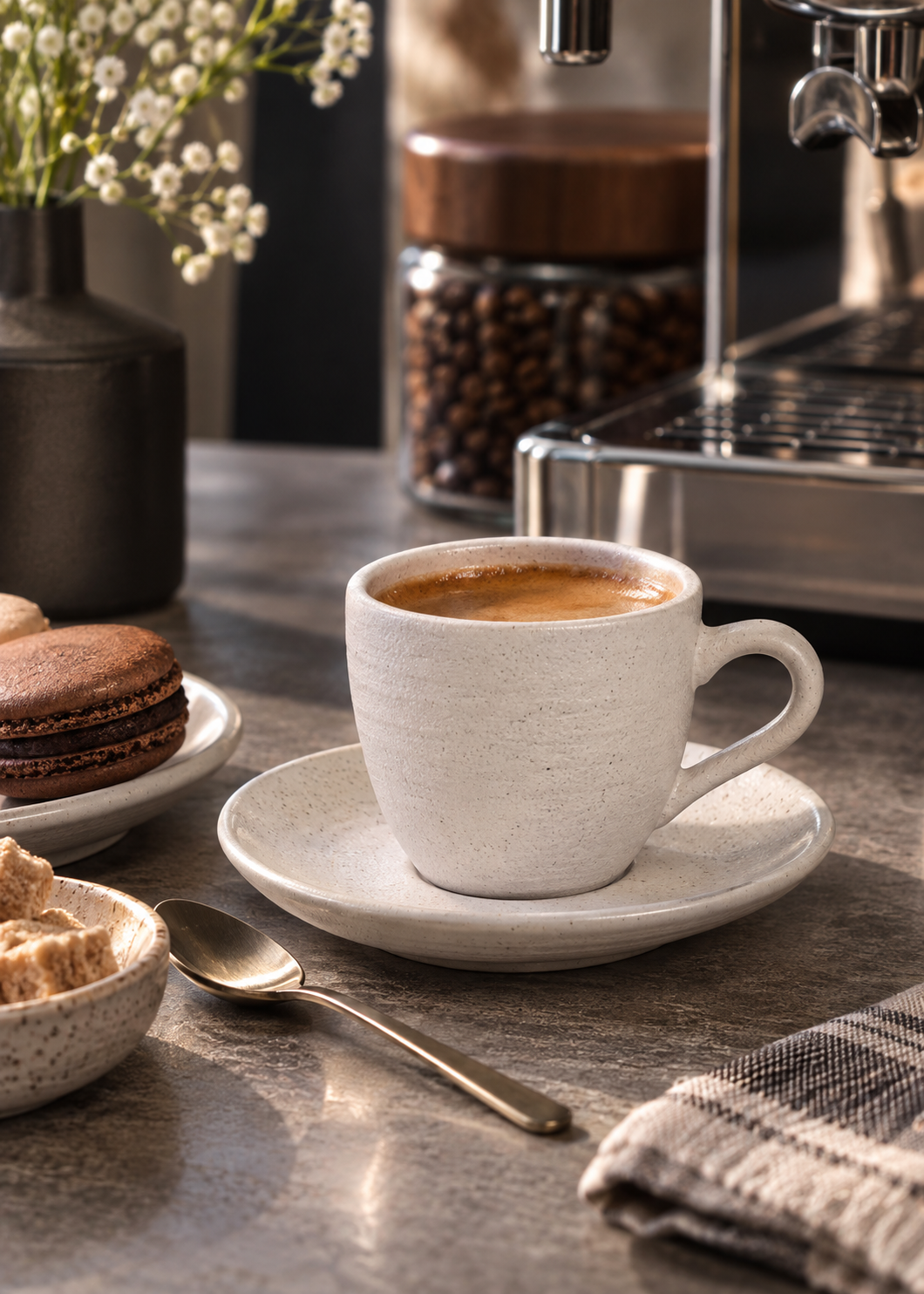 Taza de porcelana 100 ml para espresso y cortado