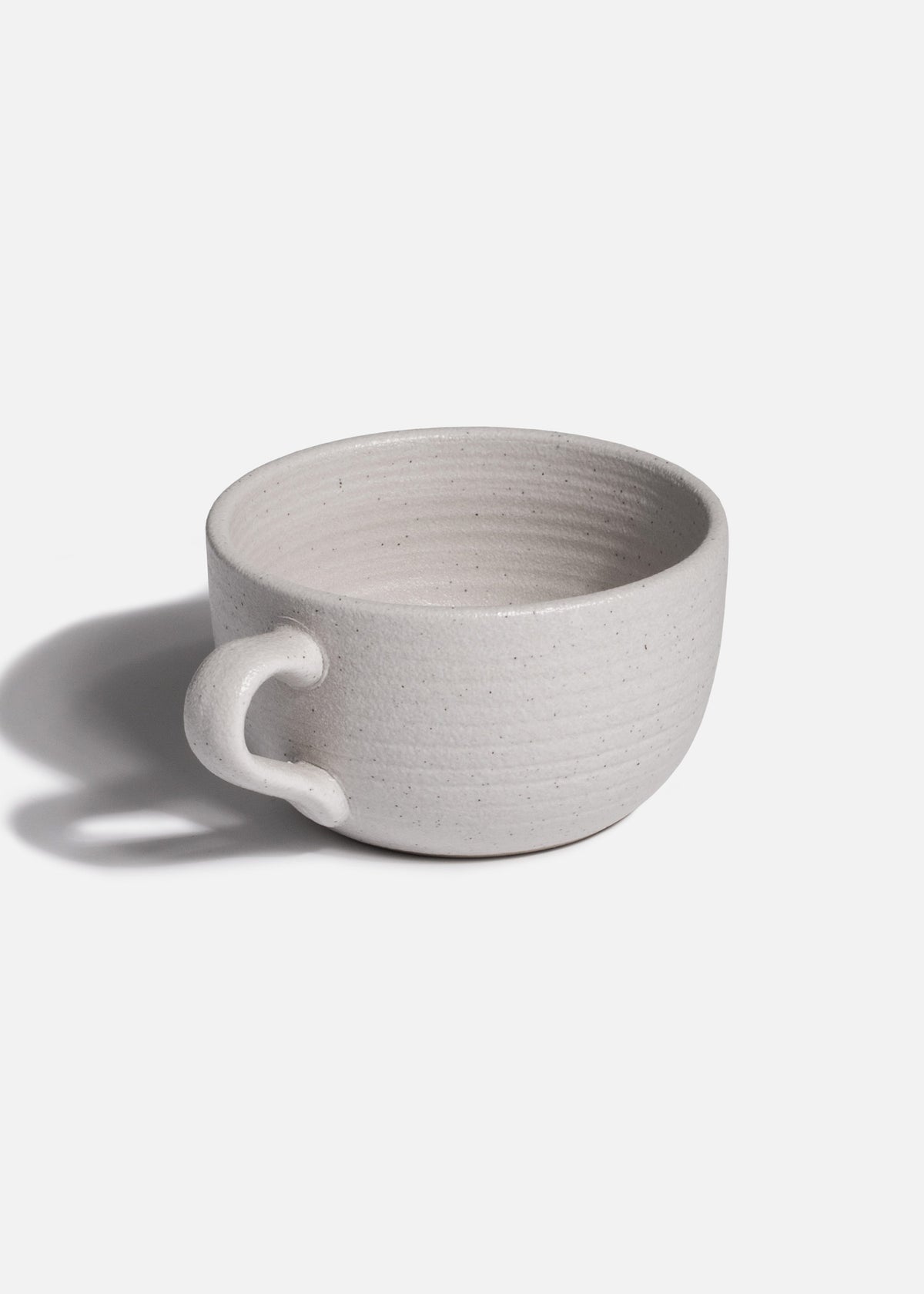 Taza marfil de 205 ml para latte y café