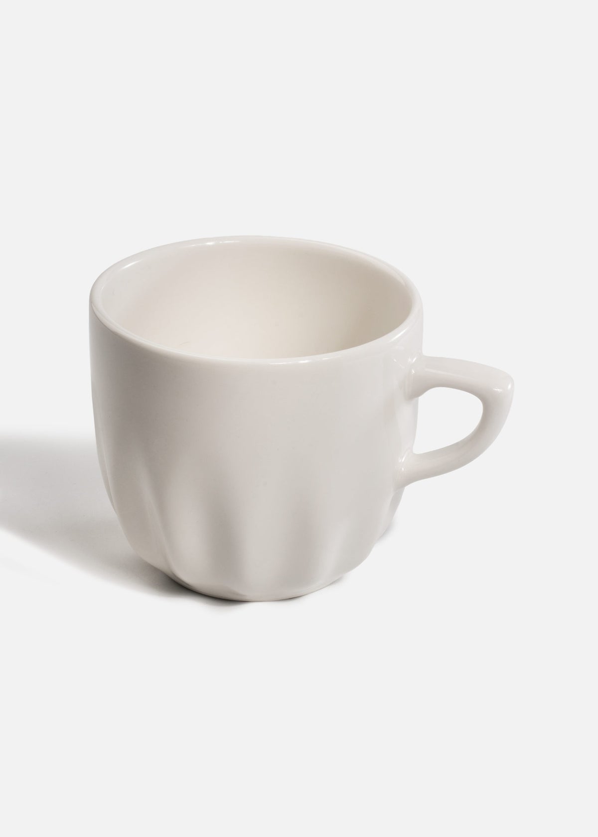 Taza tarro Raw de porcelana de 375 ml — fotografía de producto, vista 3