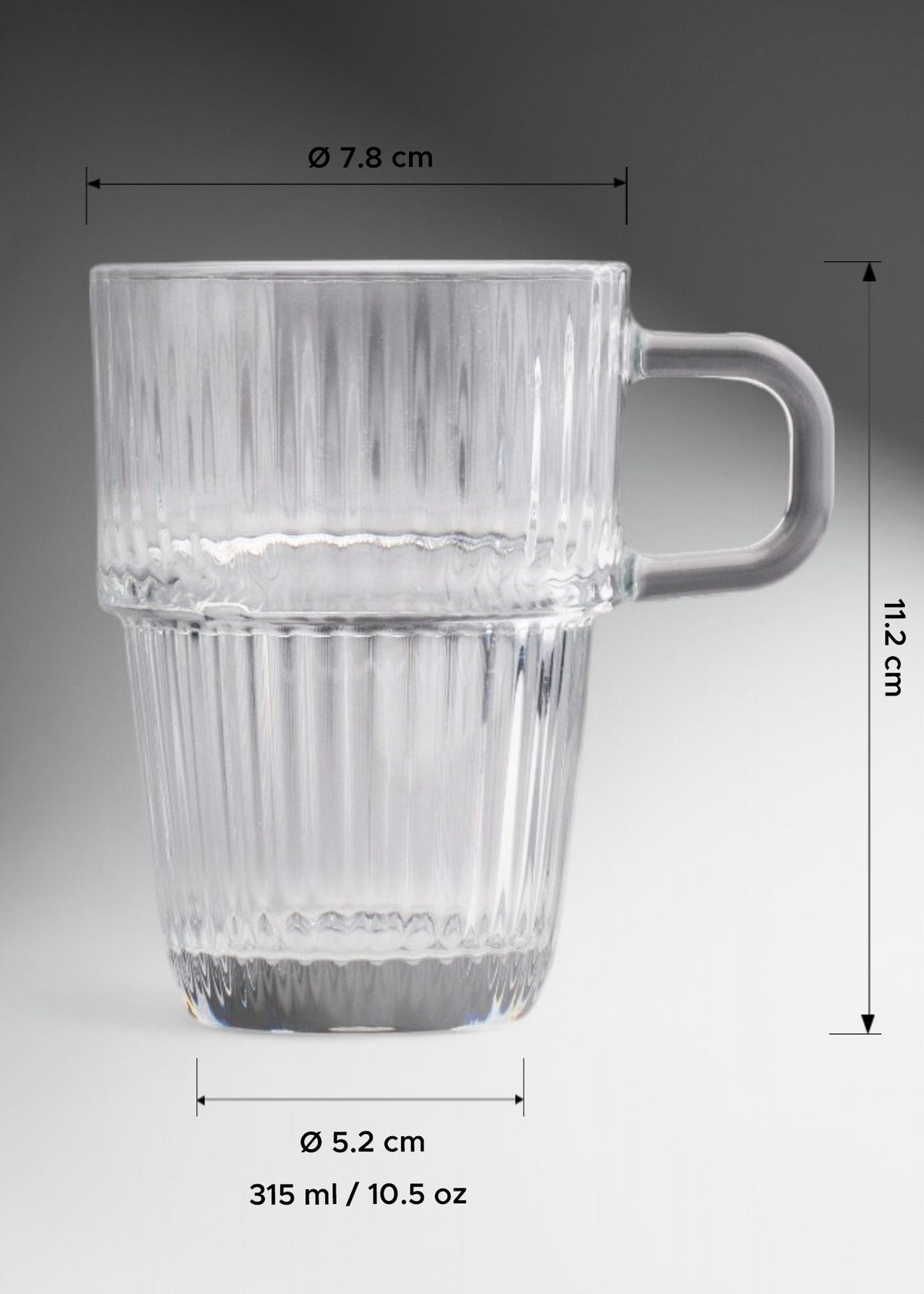 encuentra tazas de vidrio templado maha