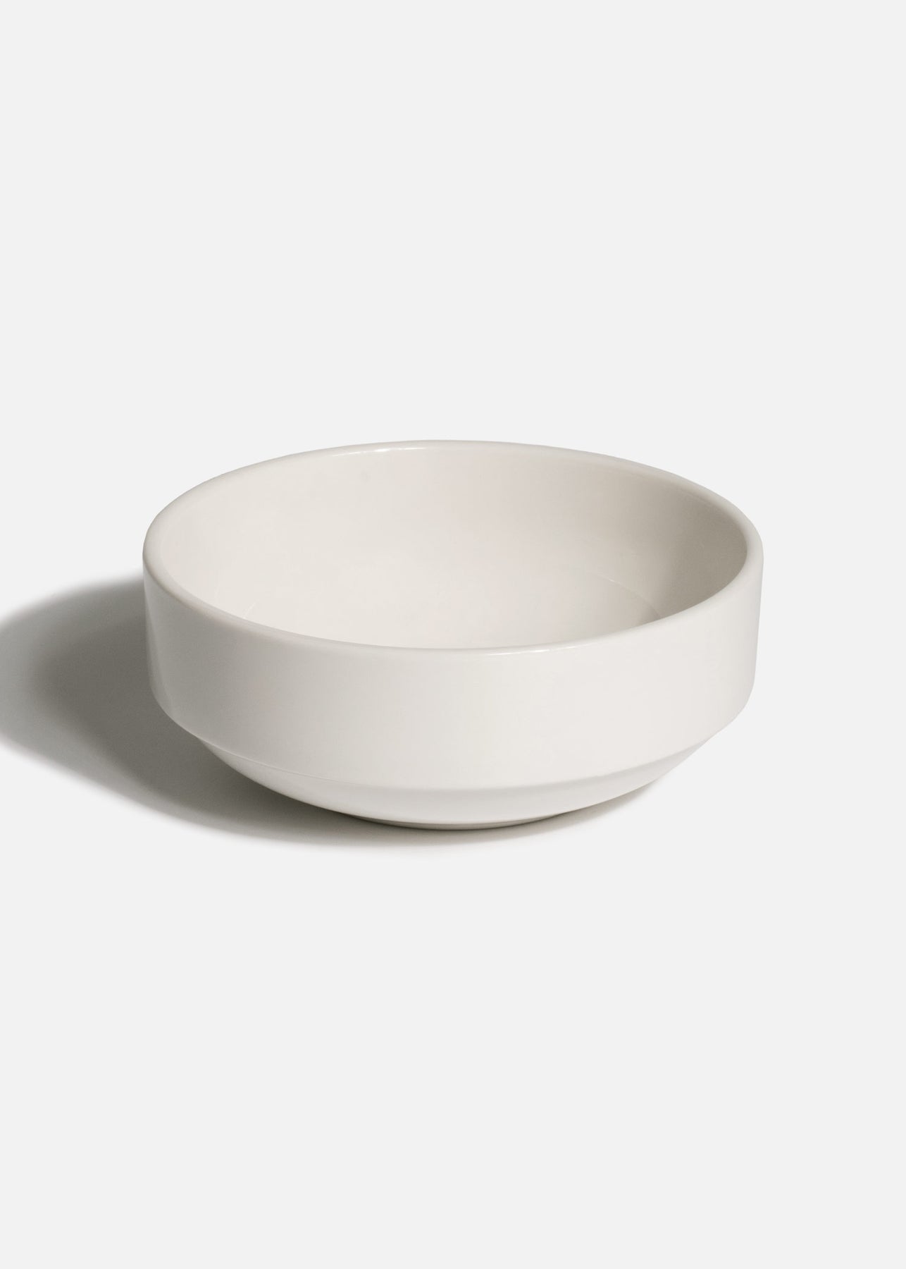 Tazón apilable de porcelana para sopa y ensalada