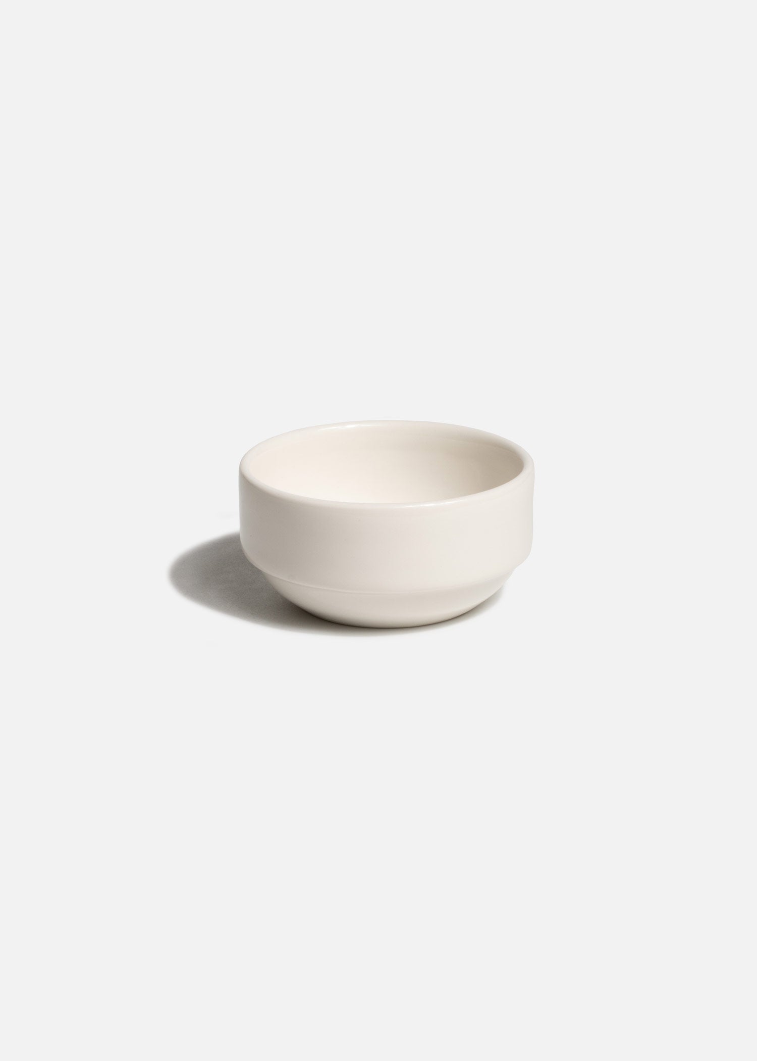 Tazón apilable profesional de porcelana vitrificada blanco premium muy resistente Banquet 120 ml - Ø 8.3 cm