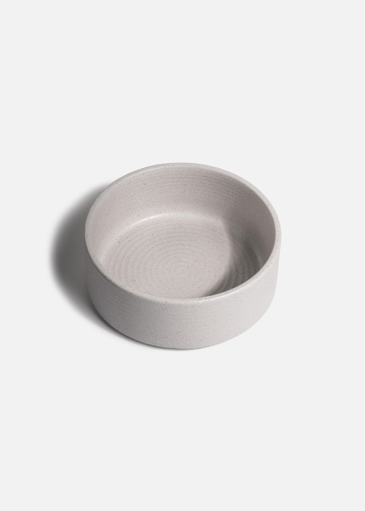 Detalle del acabado moteado del bowl Liora Ripple