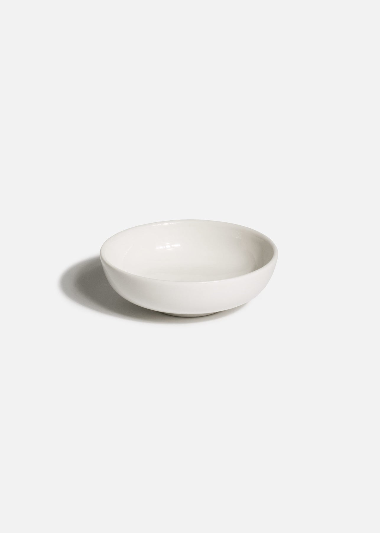 Tazón bajo de porcelana blanco Hygge de 150 ml