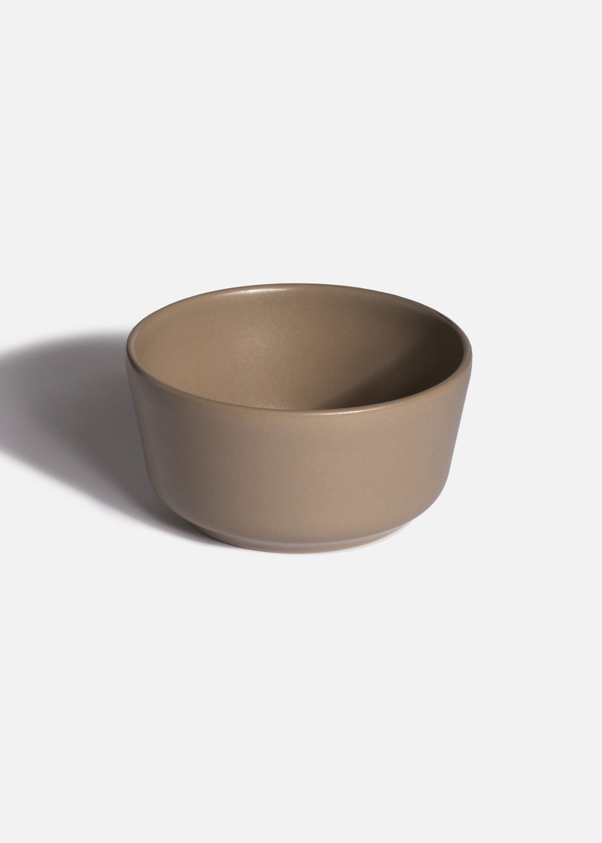 Tazón cónico de cerámica cuarzo ahumado de 400 ml — fotografía de producto, vista 1