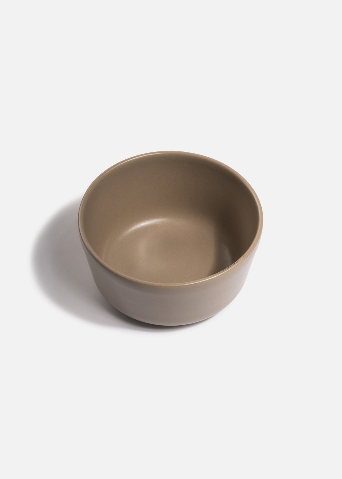 Tazón cónico de cerámica cuarzo ahumado de 400 ml — fotografía de producto, vista 4