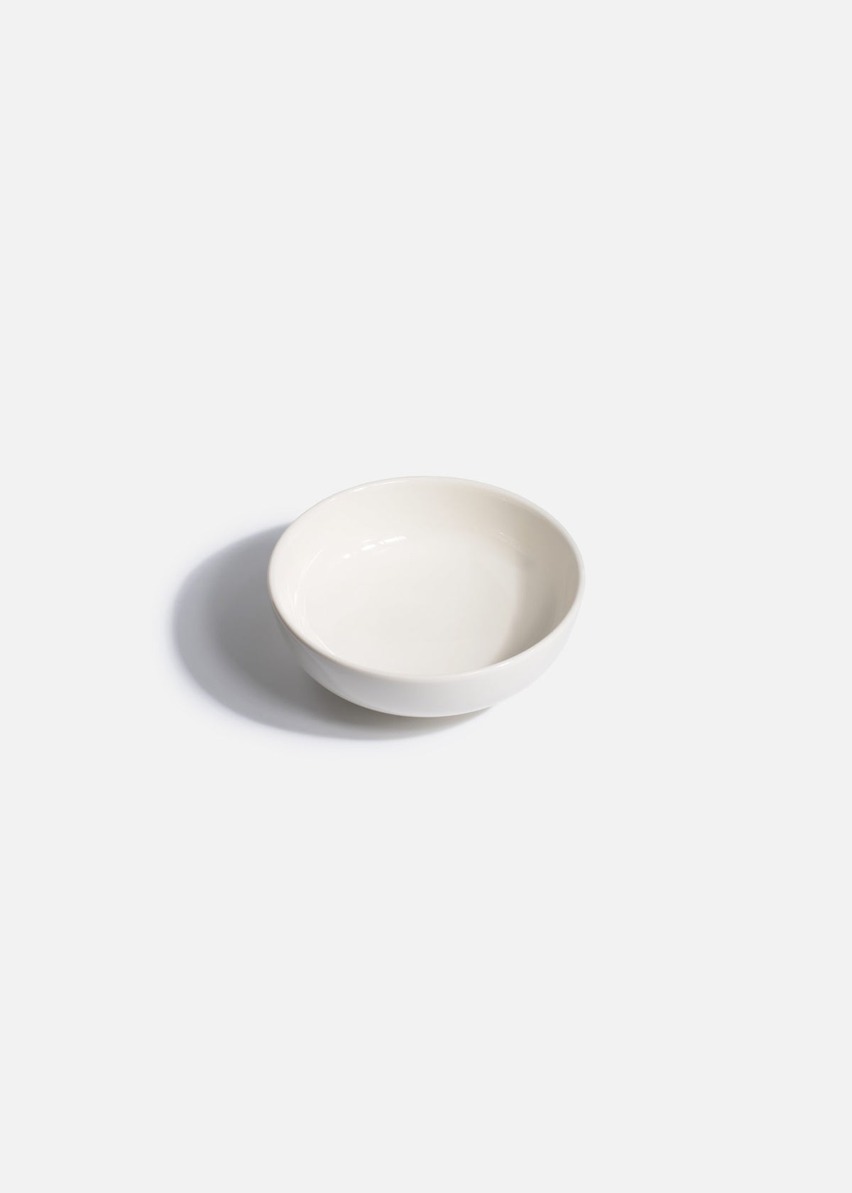 Tazón blanco para degustaciones, postres y porciones controladas