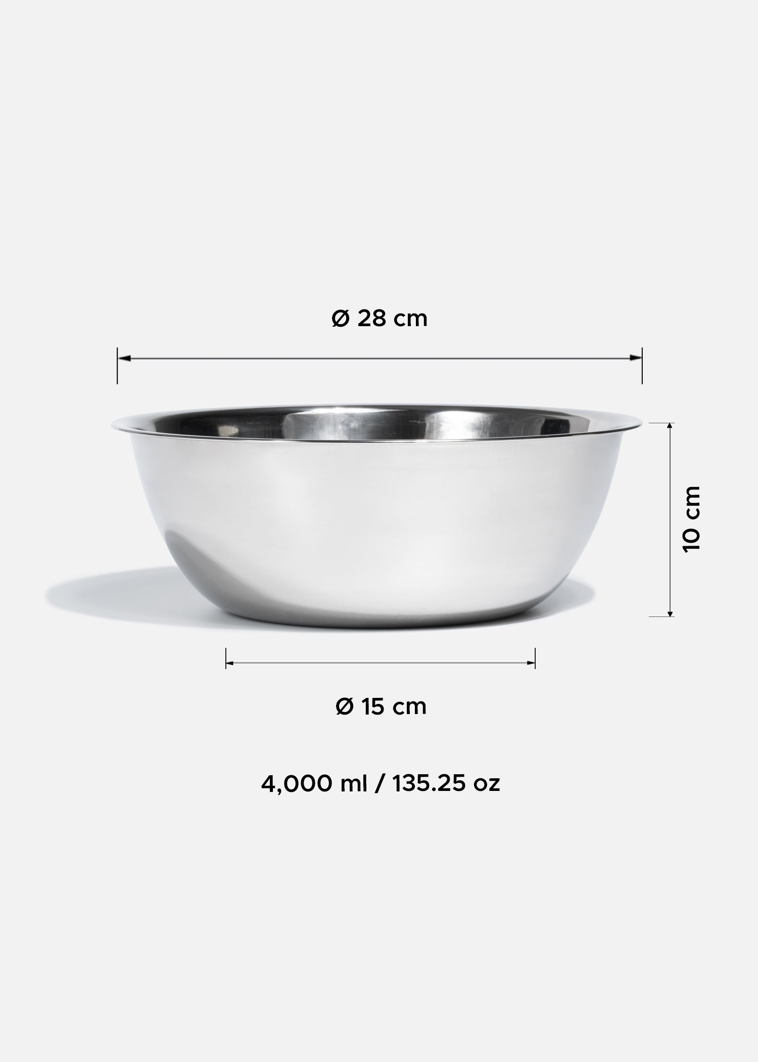 precio bowls de acero inoxidable maha
