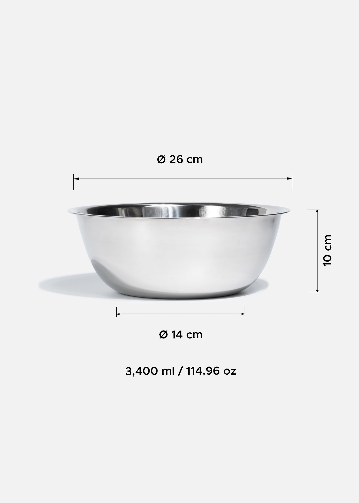 venta bowls de acero inoxidable maha