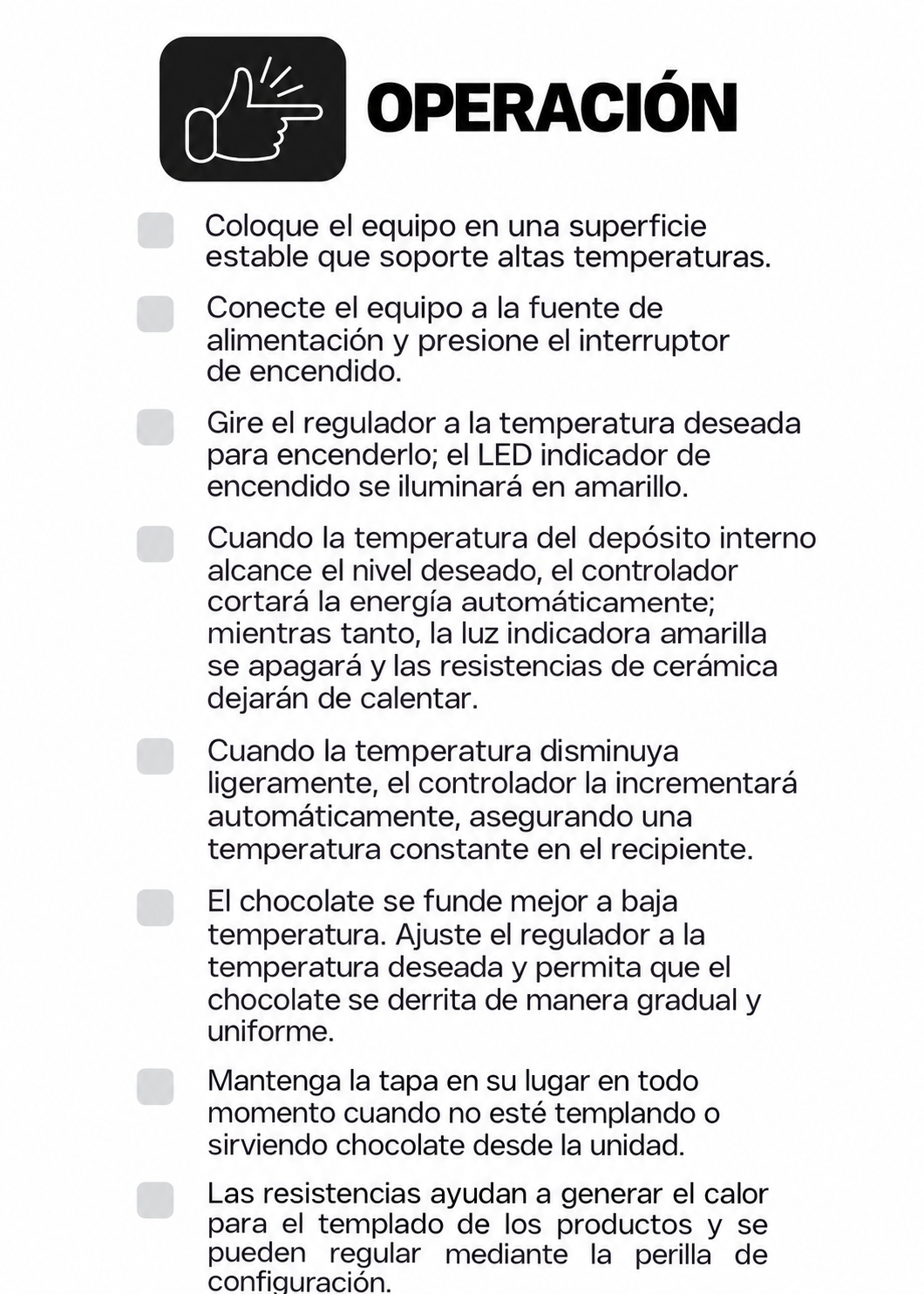 Templadora doble para derretido de acero inoxidable plata 1.5 L c/u