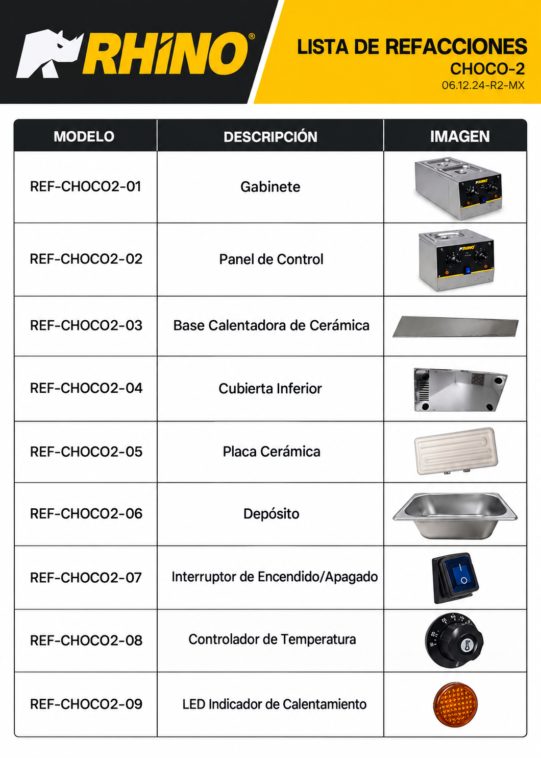 Templadora doble para derretido de acero inoxidable plata 1.5 L c/u