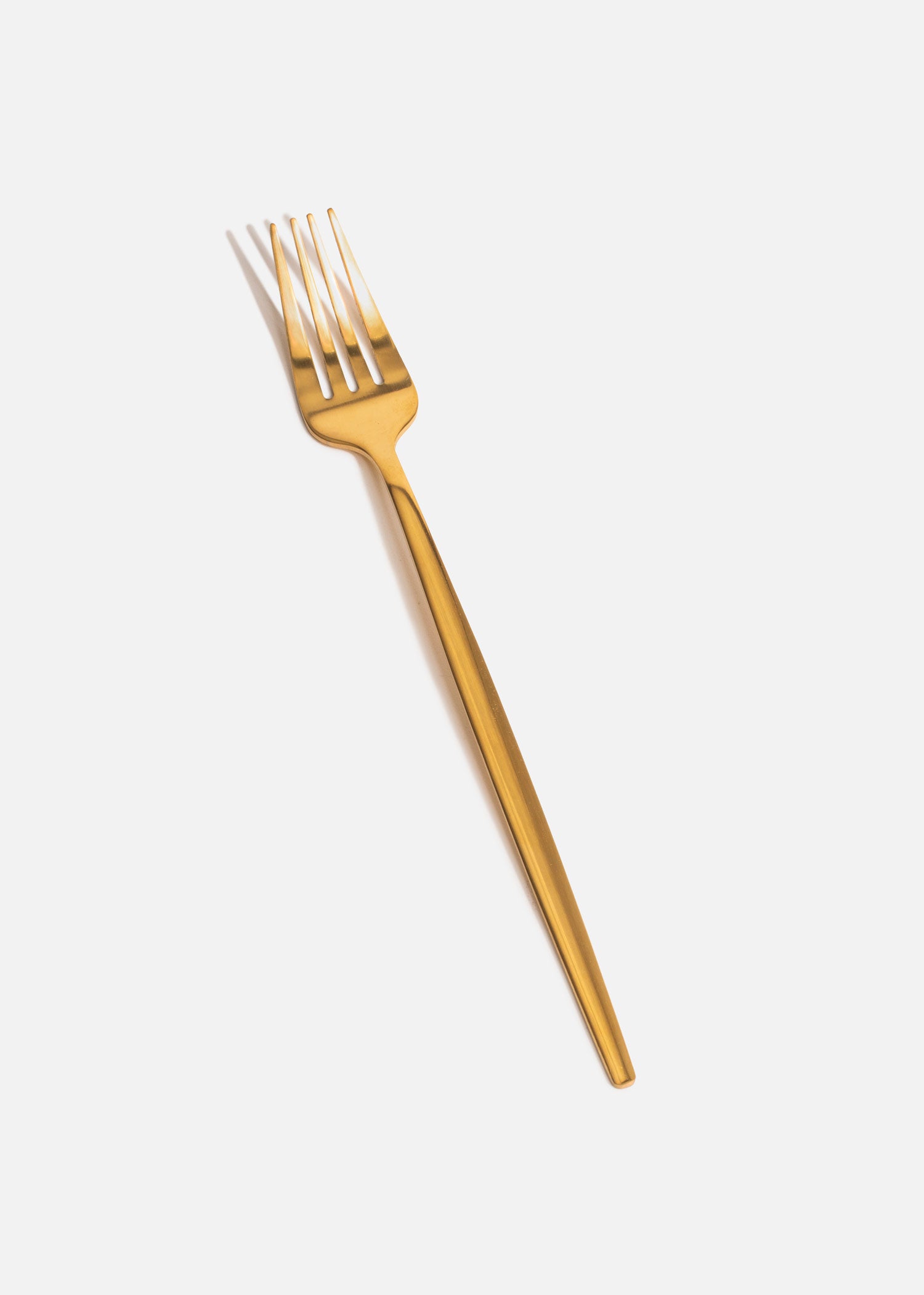 Tenedor para ensalada dorado Atenas 18.5 cm