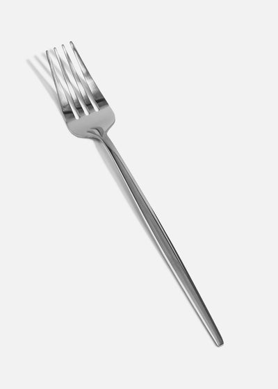 Tenedor de mesa de acero inoxidable 18/10 plata Atenas 21.5 cm