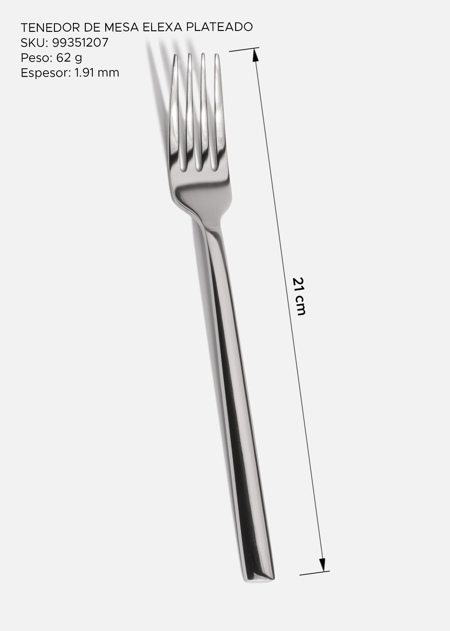 precio tenedor de mesa maha