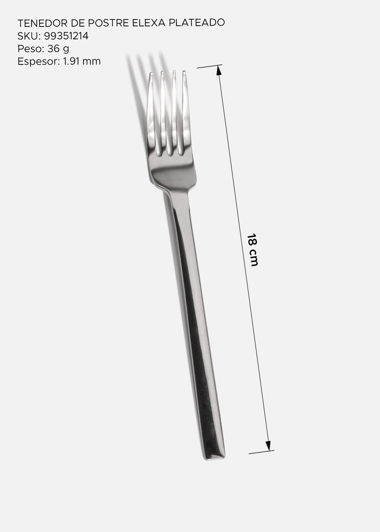 precio tenedor de mesa maha