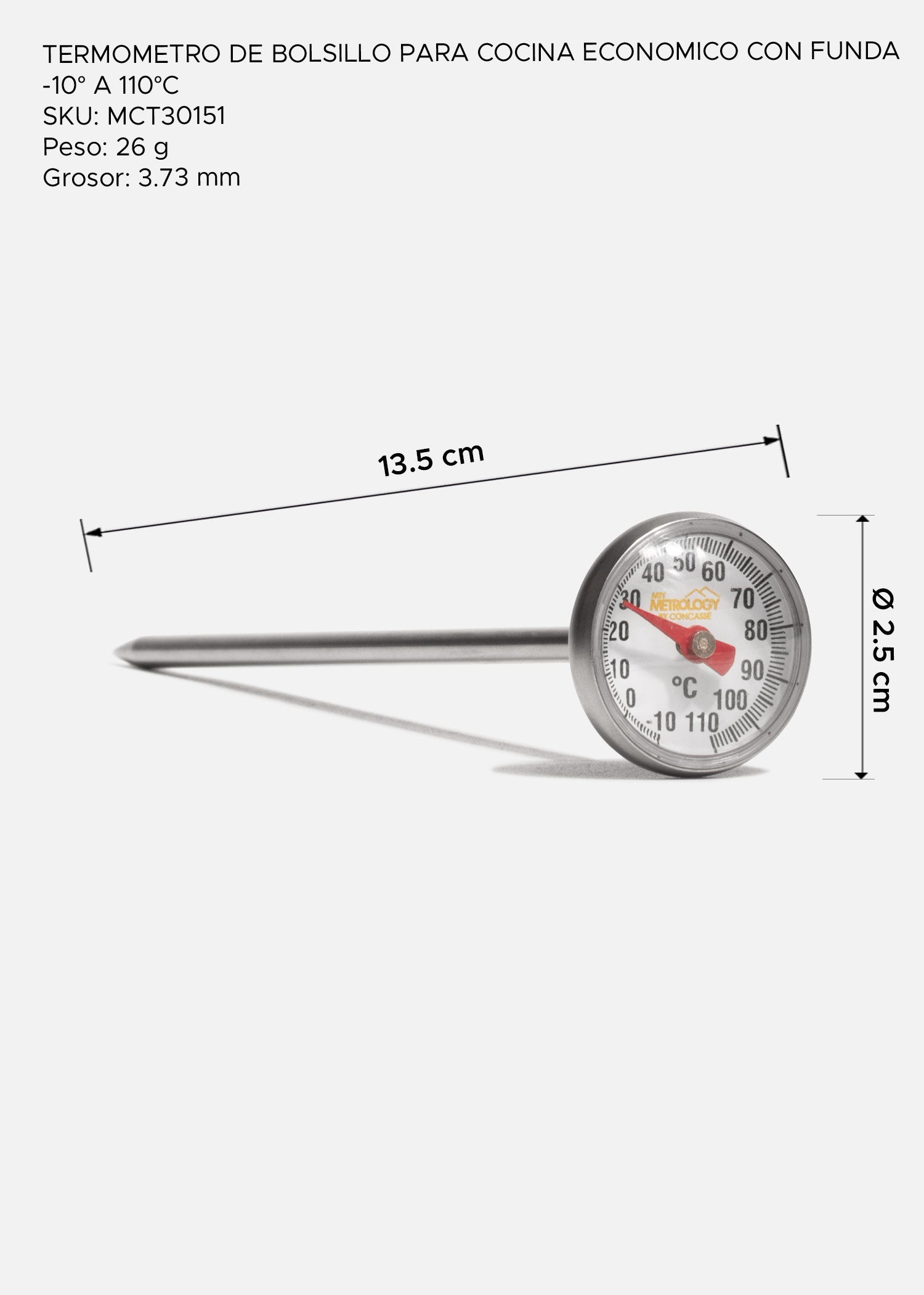 precio termometro de cocina maha