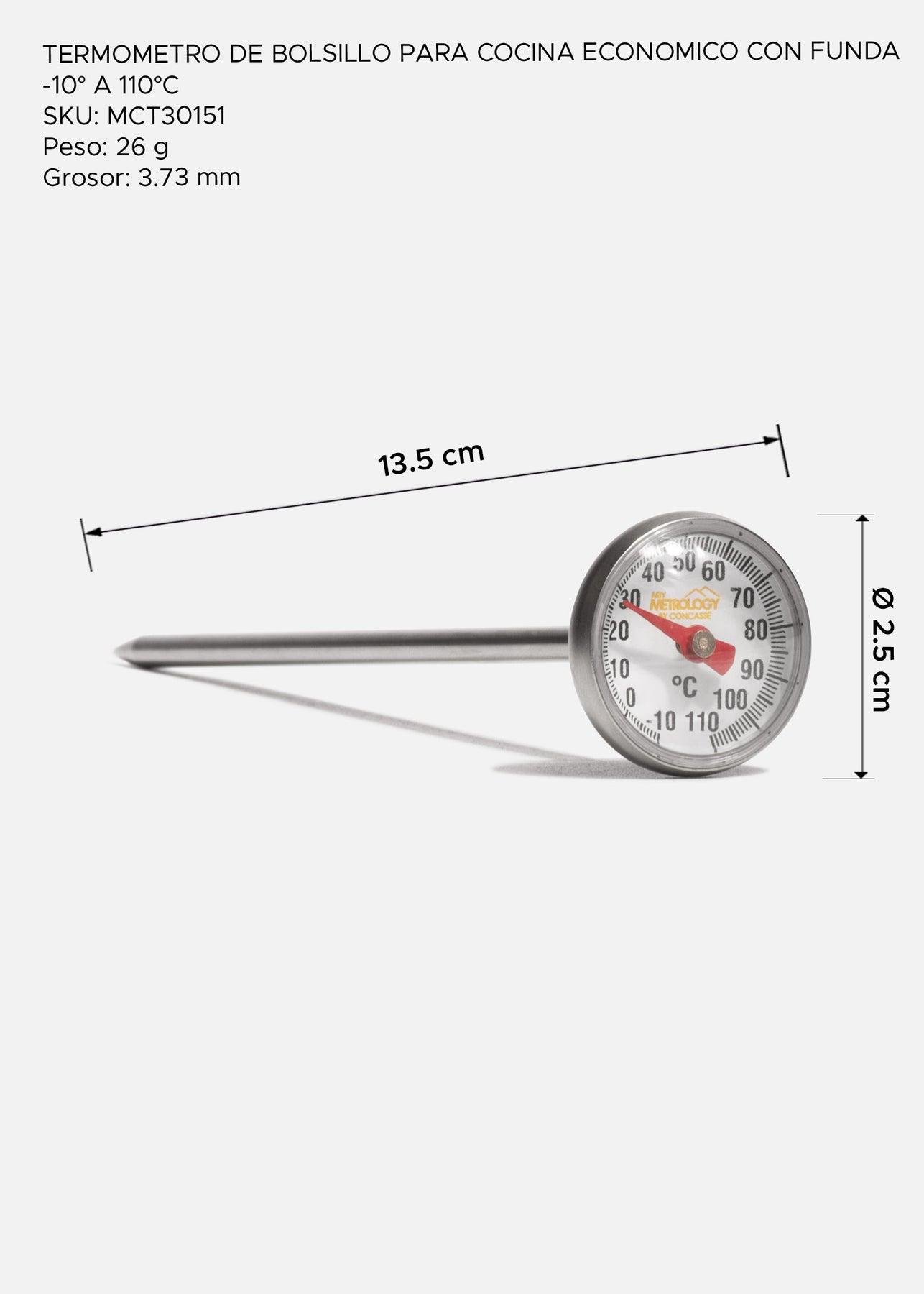 precio termometro de cocina maha
