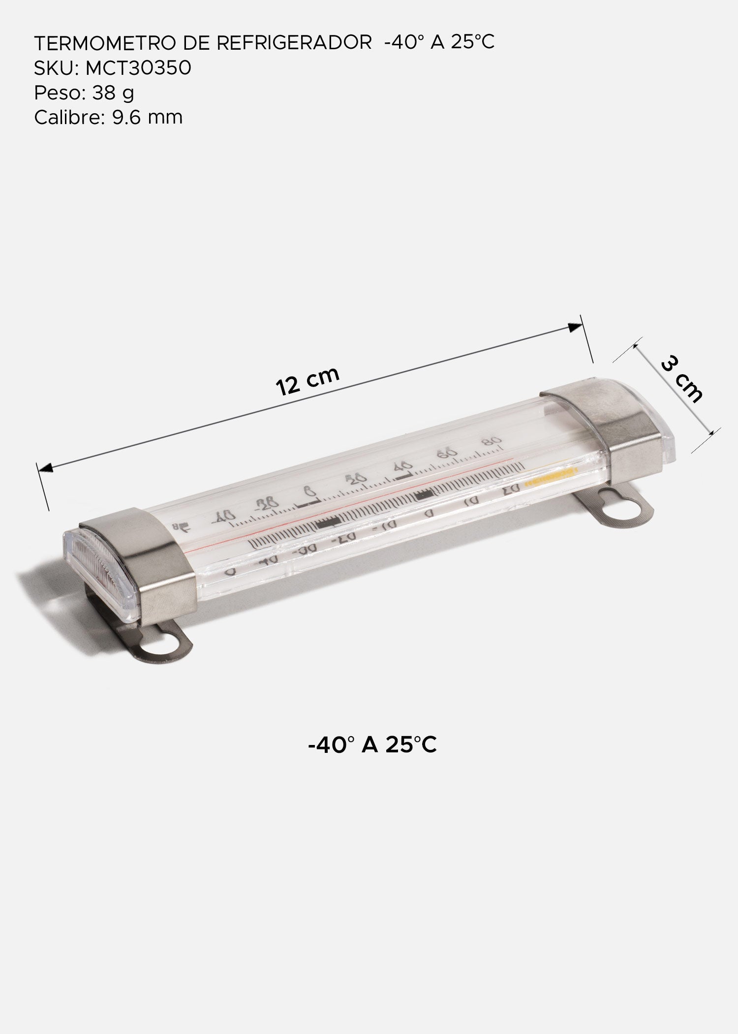 precio termometro para refrigerador maha