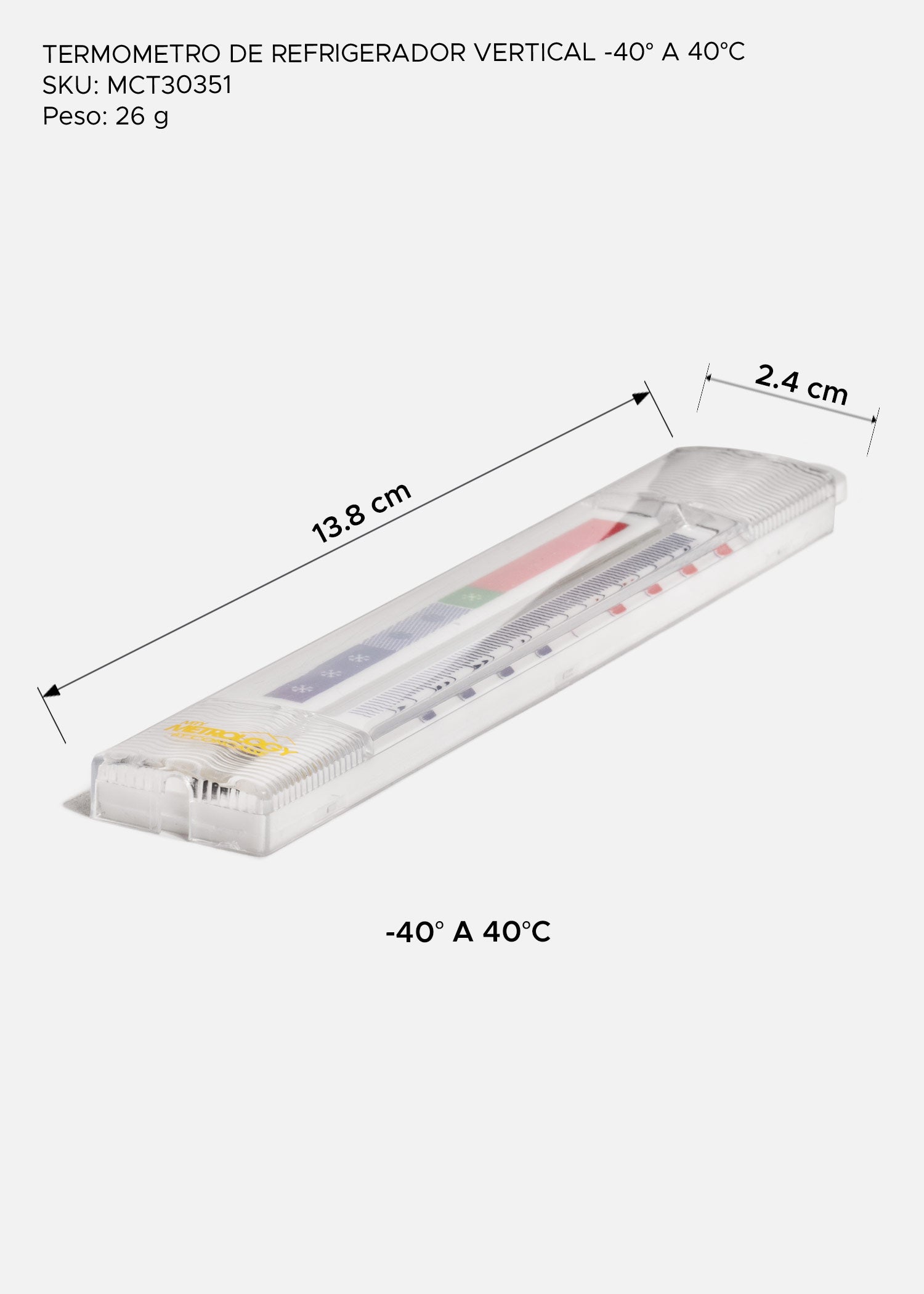 precio termometro para refrigerador maha