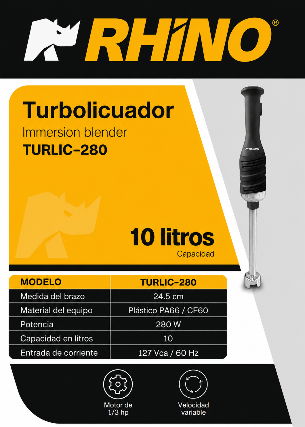 compra licuadora de mano rhino de venta solo en maha