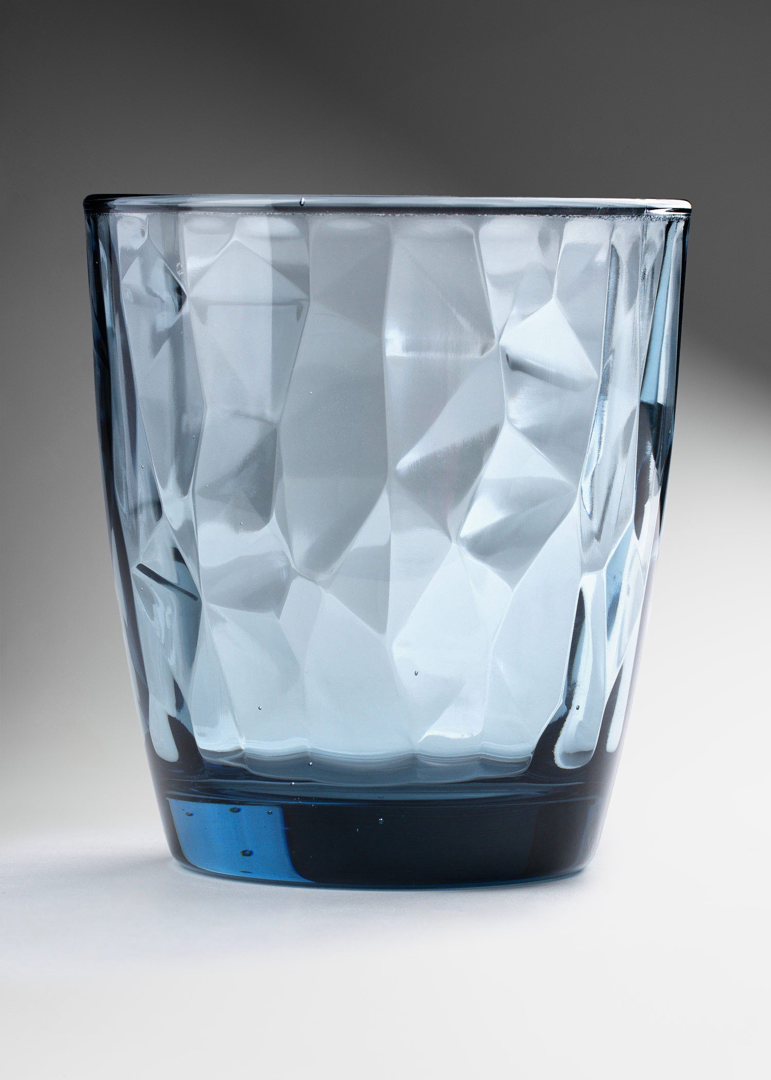 vaso vidrio azul maha