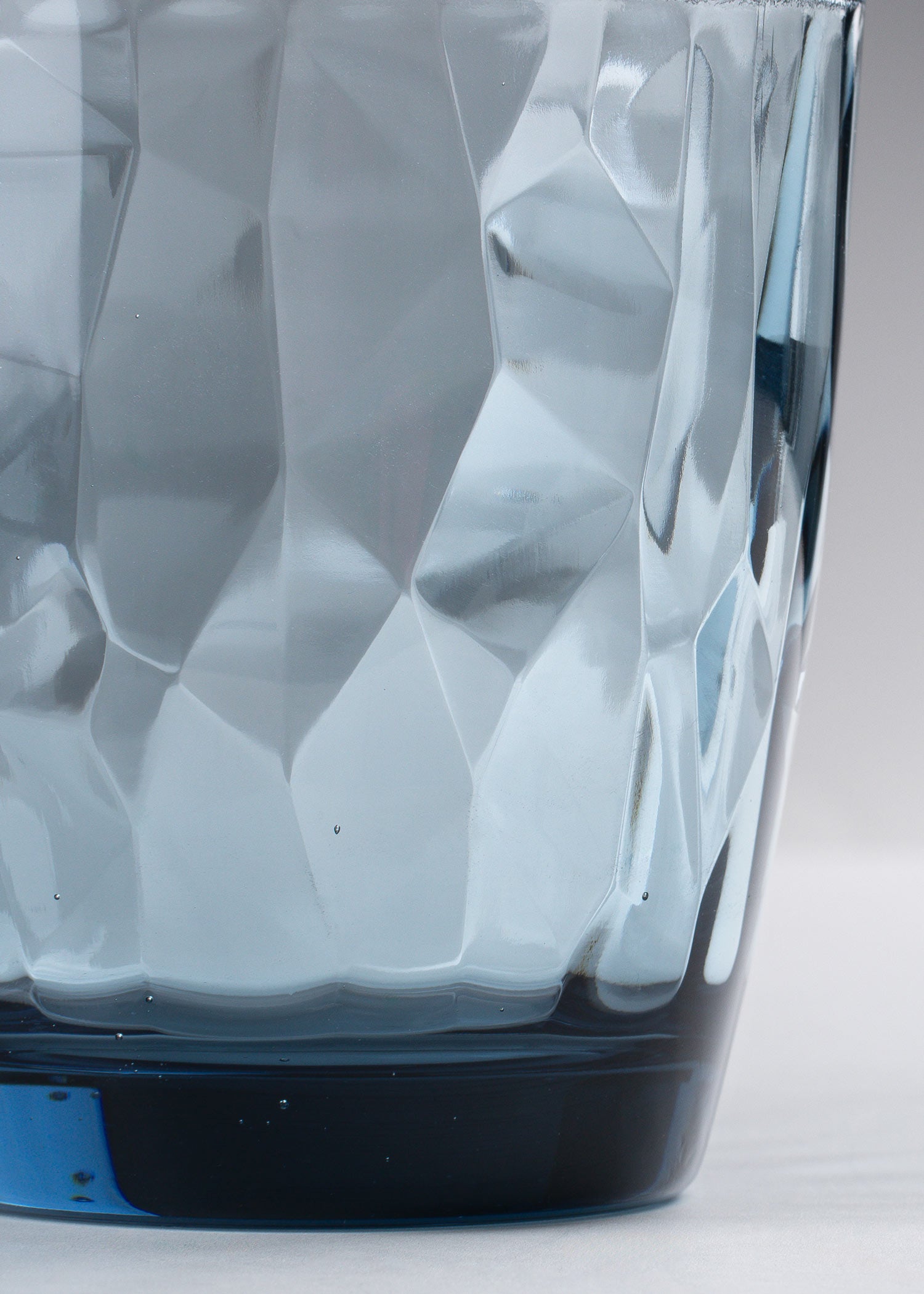vaso cristal azul precio mayoreo maha
